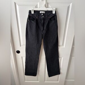 Abercrombie & Fitch 90s relaxed Black Jeans